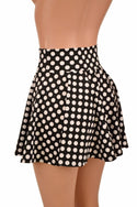 Black & White Polka Dot Skirt - 4