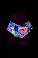 Neon Flux Cheeky Shorts - 3