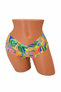 Neon Flux Cheeky Shorts - 8