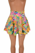Neon Flux Mini Rave Skirt - 2