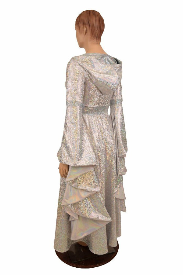 Hooded Marian Gown with Sorceress Sleeves - 6