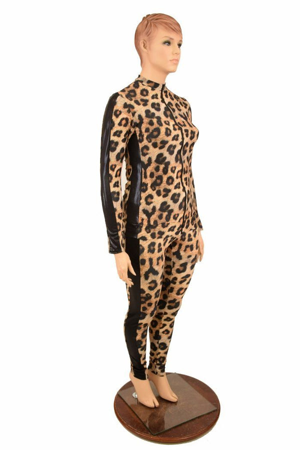 Women's Leopard Print Catsuit