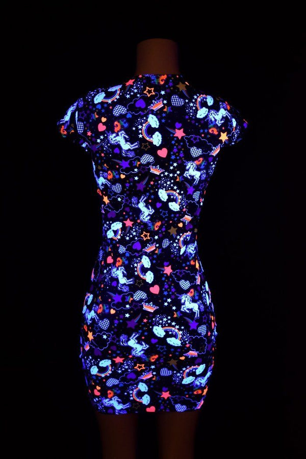 Unicorns and Rainbows Bodycon Dress - 5