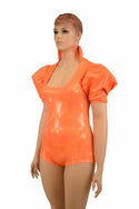 Orange Sparkly "Diane" Romper - 5