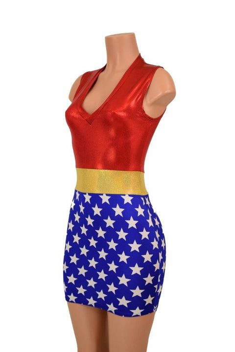 Super Hero Bodycon Dress - Coquetry Clothing
