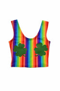 Lucky Clover Crop Top - 6