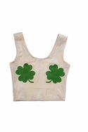 Lucky Clover Crop Top - 4