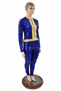 Blue & Gold Fallout Cosplay Suit - 9