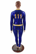 Blue & Gold Fallout Cosplay Suit - 8