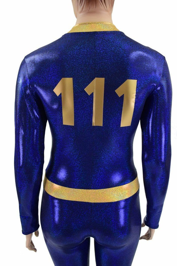 Blue & Gold Fallout Cosplay Suit - 5