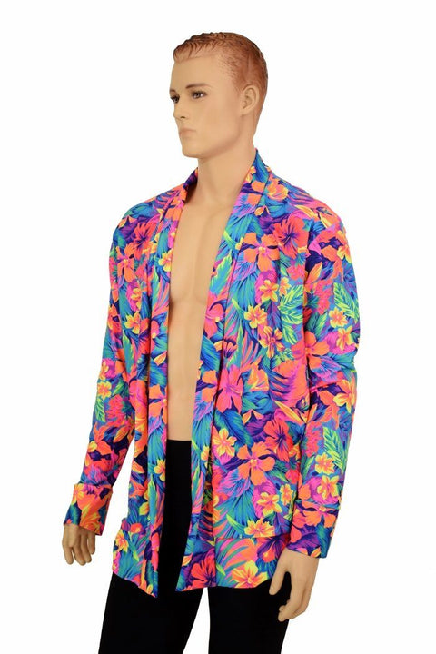 Tahitian Floral "Not a Cardigan" - Coquetry Clothing
