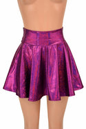 Fuchsia Mini Rave Skirt - 1