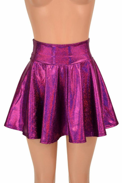 Fuchsia Mini Rave Skirt - Coquetry Clothing