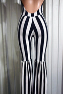 Circus Striped Stilting Costume - 3