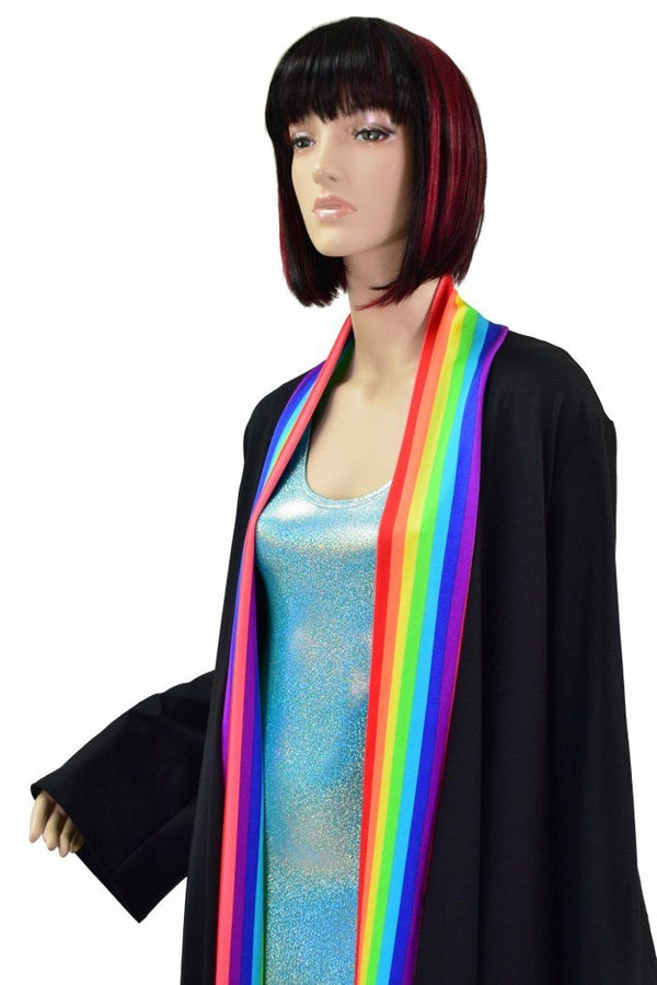 Robe with Rainbow Trim & Sash - 9