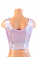 Lilac Holographic Tank Crop - 4