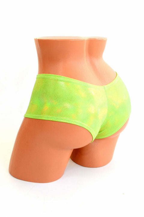 Lime Holographic Cheekies - Coquetry Clothing