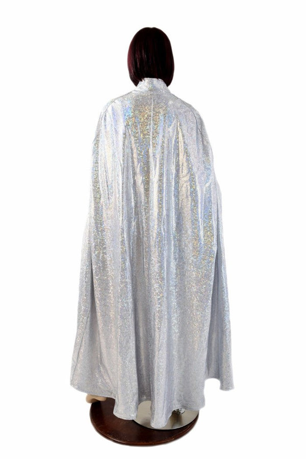 Silver/White and Flashbulb Reversible Cape - 4