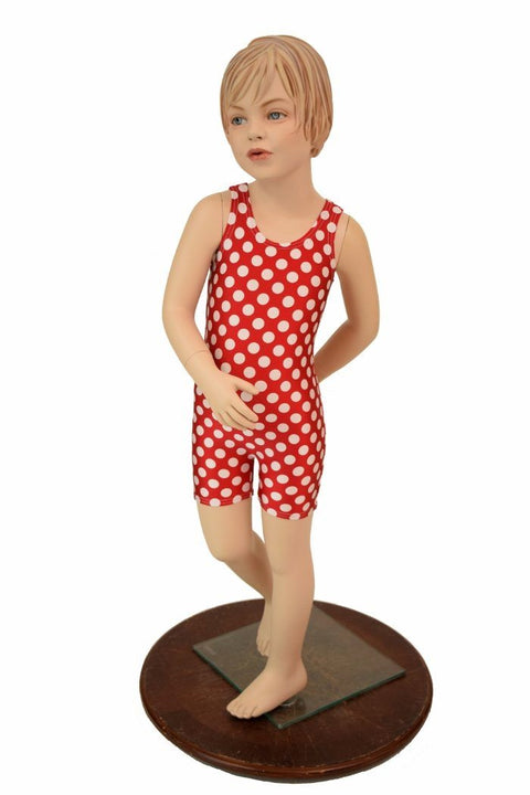Kids Polka Dot Romper - Coquetry Clothing
