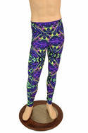 Mens Leggings in Neon Melt - 1