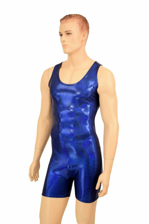Mens Blue Singlet Romper - Coquetry Clothing