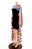 Rainbow Stripe Kimono Bolero - 2