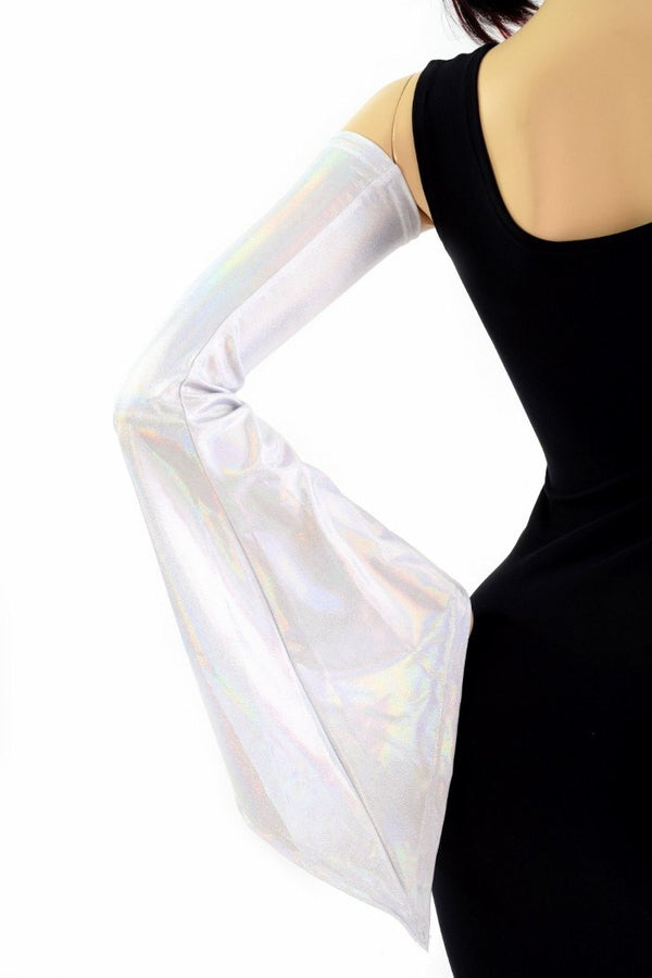 Flashbulb Holographic Pixie Arm Warmer Sleeves - 3
