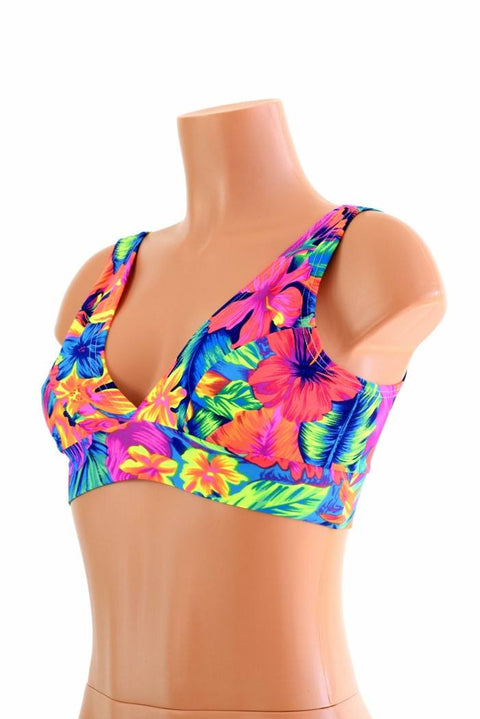 Starlette Bralette in Tahitian Floral - Coquetry Clothing