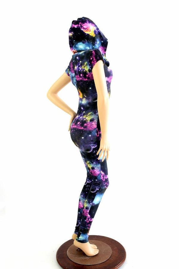 Galaxy Hoodie Catsuit - 5
