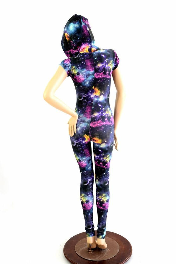 Galaxy Hoodie Catsuit - 6