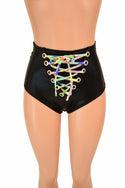Build Your Own Front Lace Up Siren Shorts - 6