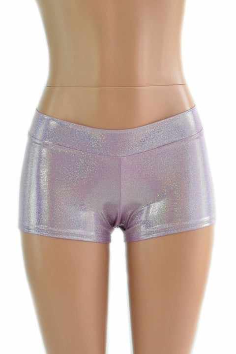 Lilac Lowrise Shorts - Coquetry Clothing