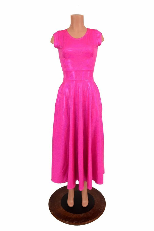 Maxi Length "Melissa" Gown in Pink - 2