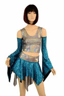 Pixie Day-Tripper Set in Turquoise and Silver - 1