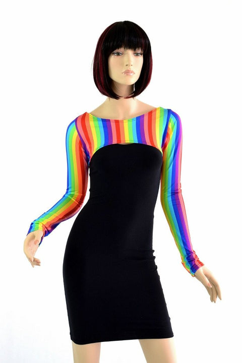 Rainbow Bolero Dance Sleeves - Coquetry Clothing