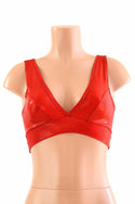 Starlette Bralette in Red Sparkly Jewel - 4