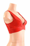 Starlette Bralette in Red Sparkly Jewel - 3