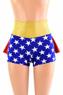 Super Hero Ruffle Rump Shorts - 6
