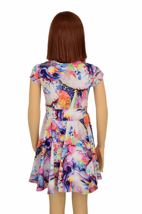 Girls Dreamscape Skater Dress - 8