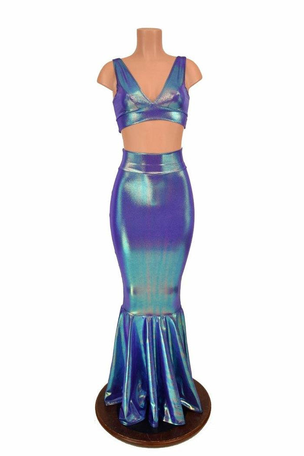 2PC Mermaid Skirt & Starlette Bralette - 2