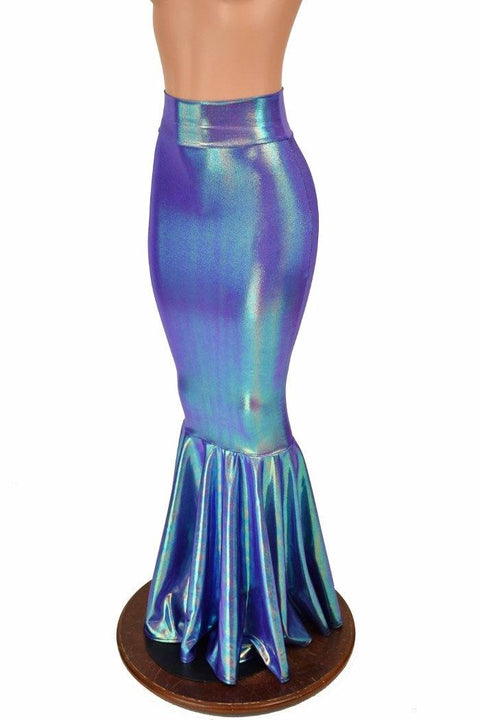 Moonstone High Waist Mermaid Skirt - Coquetry Clothing