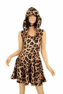 Leopard Pocket Skater Dress - 1