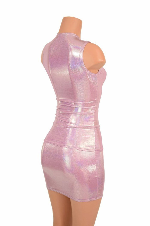 Lilac Full Length Top & Bodycon Skirt Set - 4