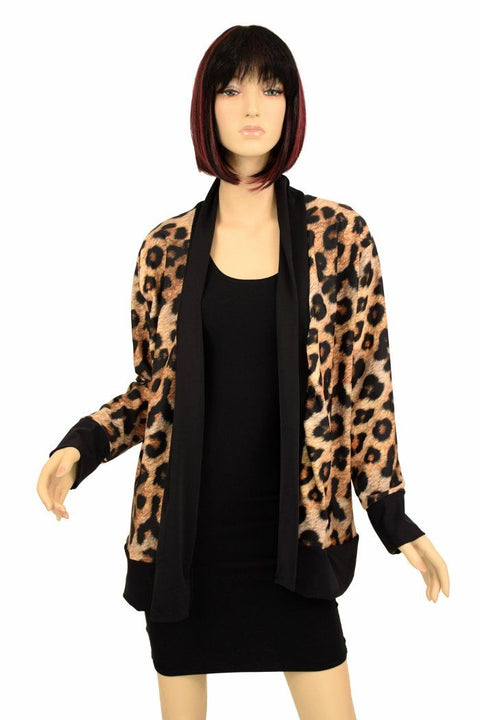 Leopard Print "Not a Cardigan" - Coquetry Clothing