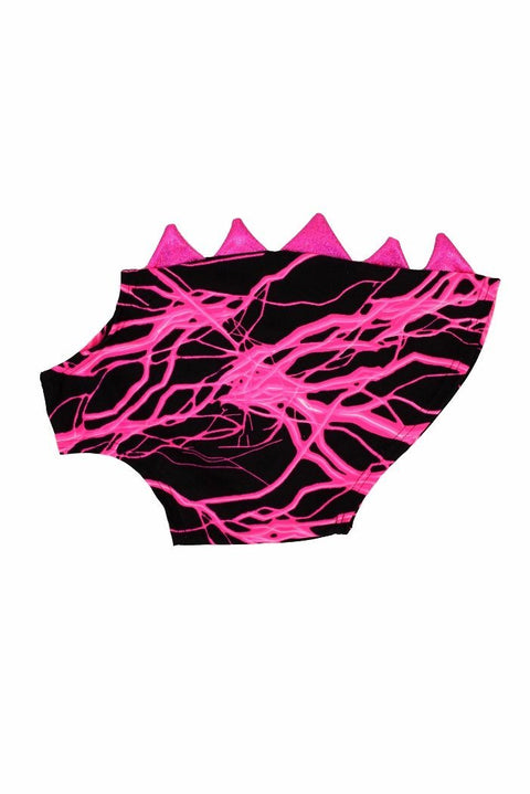 Pink Lightning Dragon Spiked Pet Shirt - Coquetry Clothing
