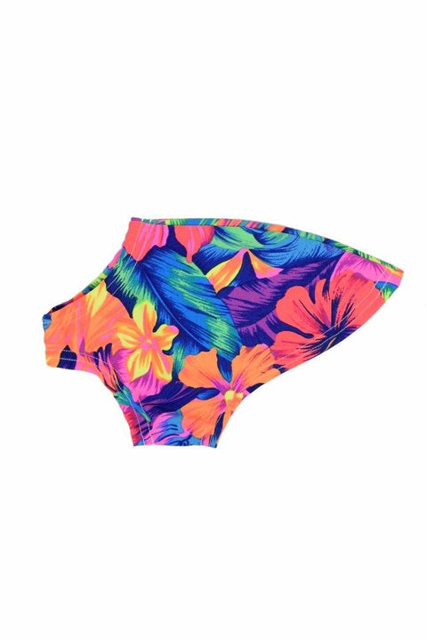 Tahitian Floral UV Glow Pet Shirt - Coquetry Clothing