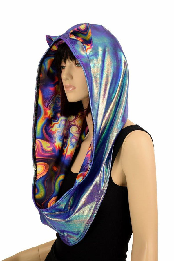 Moonstone Reversible Infinity Festival Hood - 3