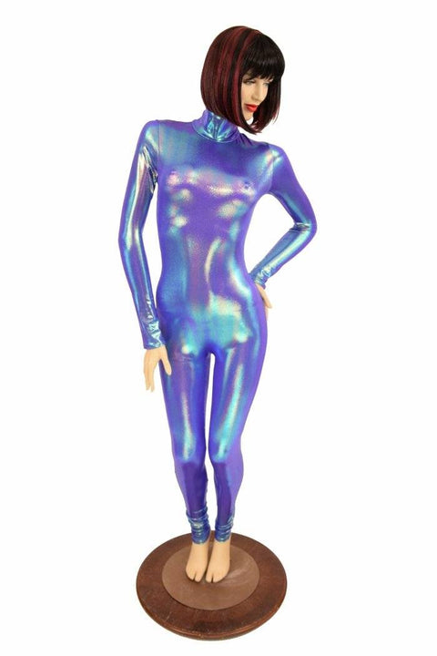 Moonstone Turtle Neck Catsuit - Coquetry Clothing