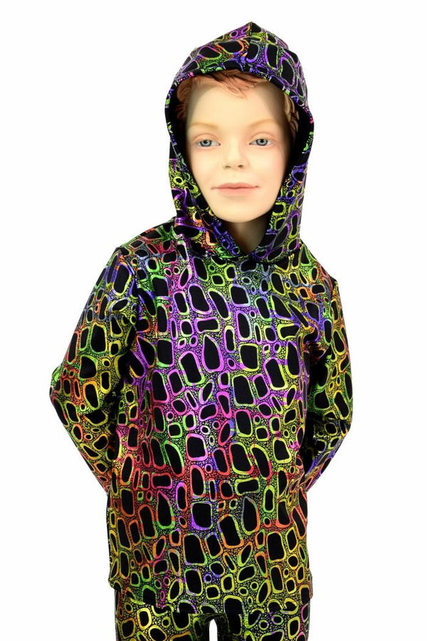 Childrens Poisonous Long Sleeve Hoodie - 1