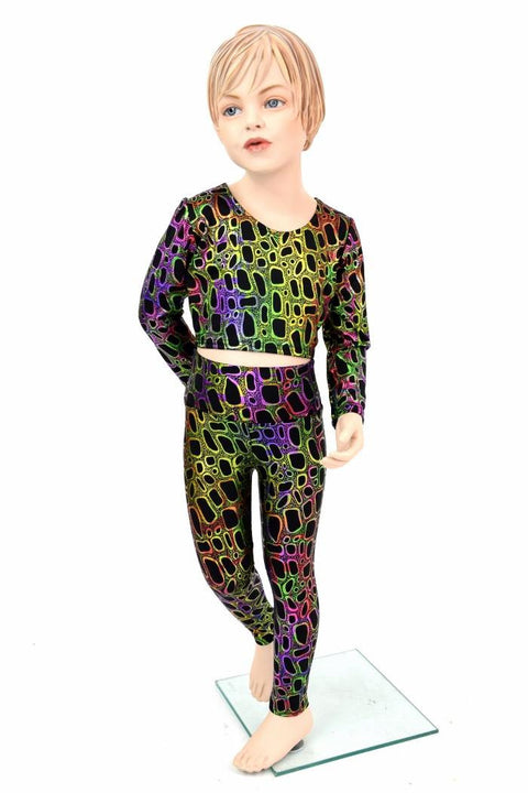 Girls Poisonous Leggings & Top Set - Coquetry Clothing